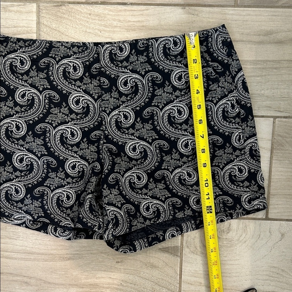J. Crew Navy Paisley Women's Shorts - Picture 10 of 11
